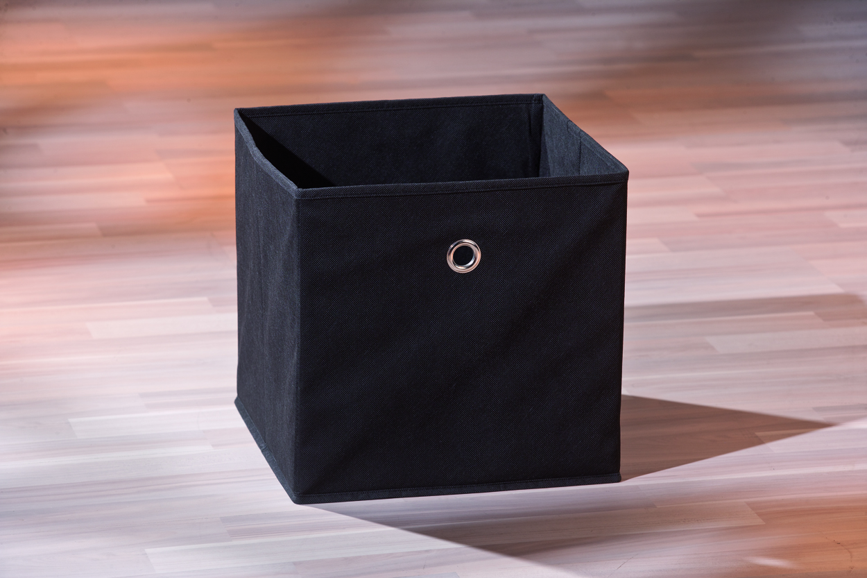 Dekoratívny doplnok Cestino Cubo Nero Mauro Ferretti 32×32×31 MIN 2 cm