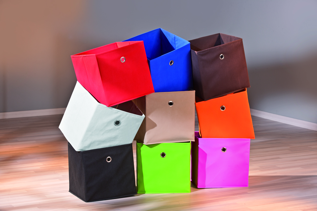 Dekoratívny doplnok Cestino Cubo Nero Mauro Ferretti 32×32×31 MIN 2 cm