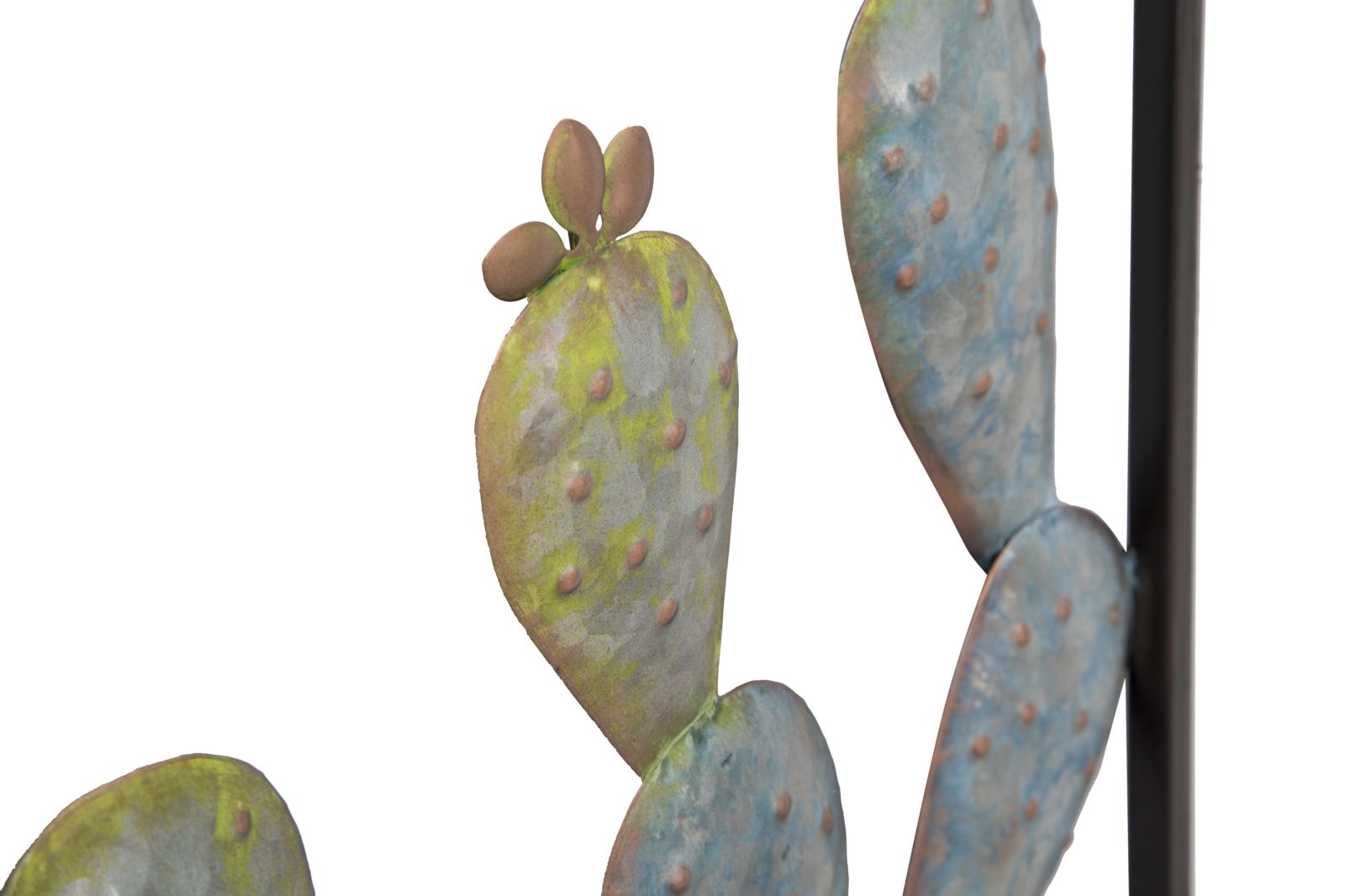 Dekoratívny panel Cactus Frame Mauro Ferretti, čierny/zelenomodrý