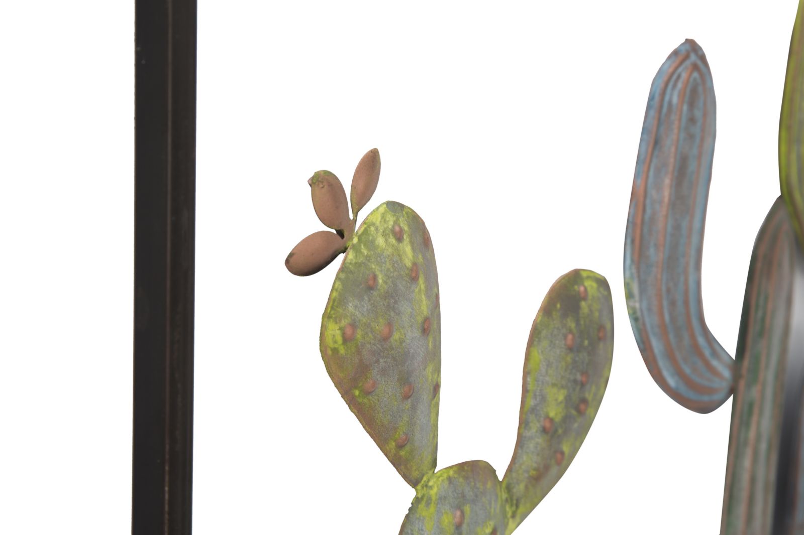 Dekoratívny panel Cactus Frame C Mauro Ferretti, čierny/zelenomodrý