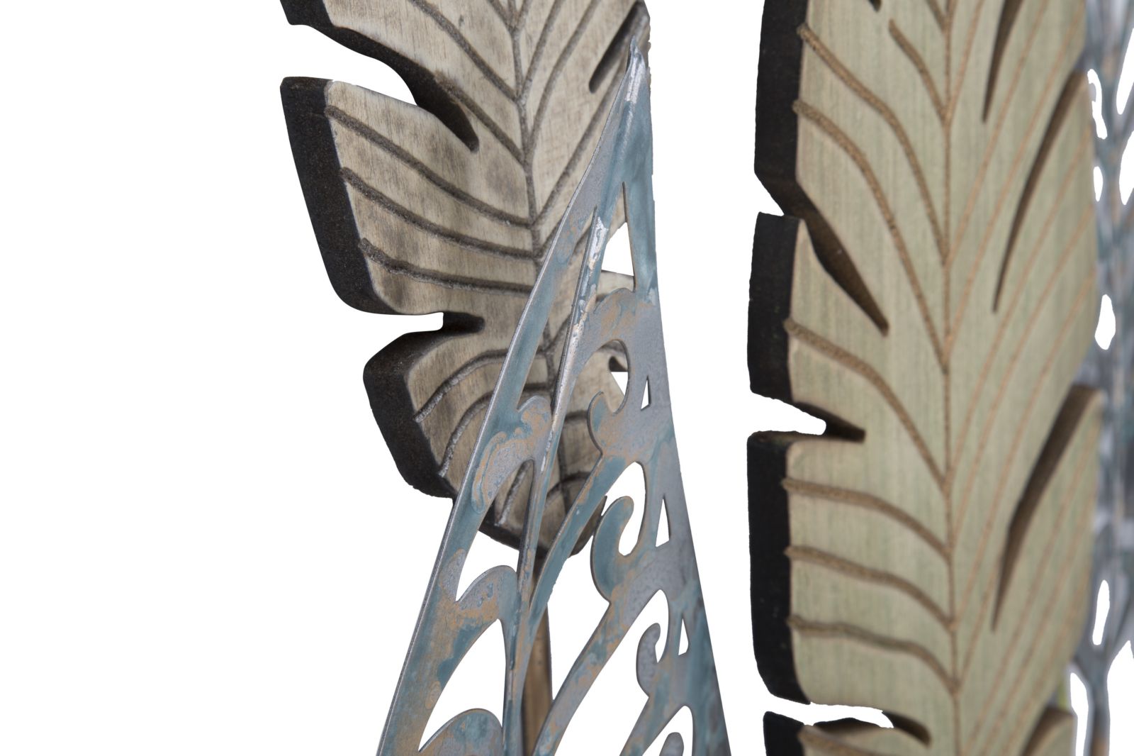 Dekoratívny panel E Foglie C Mauro Ferretti, zlatý/strieborný