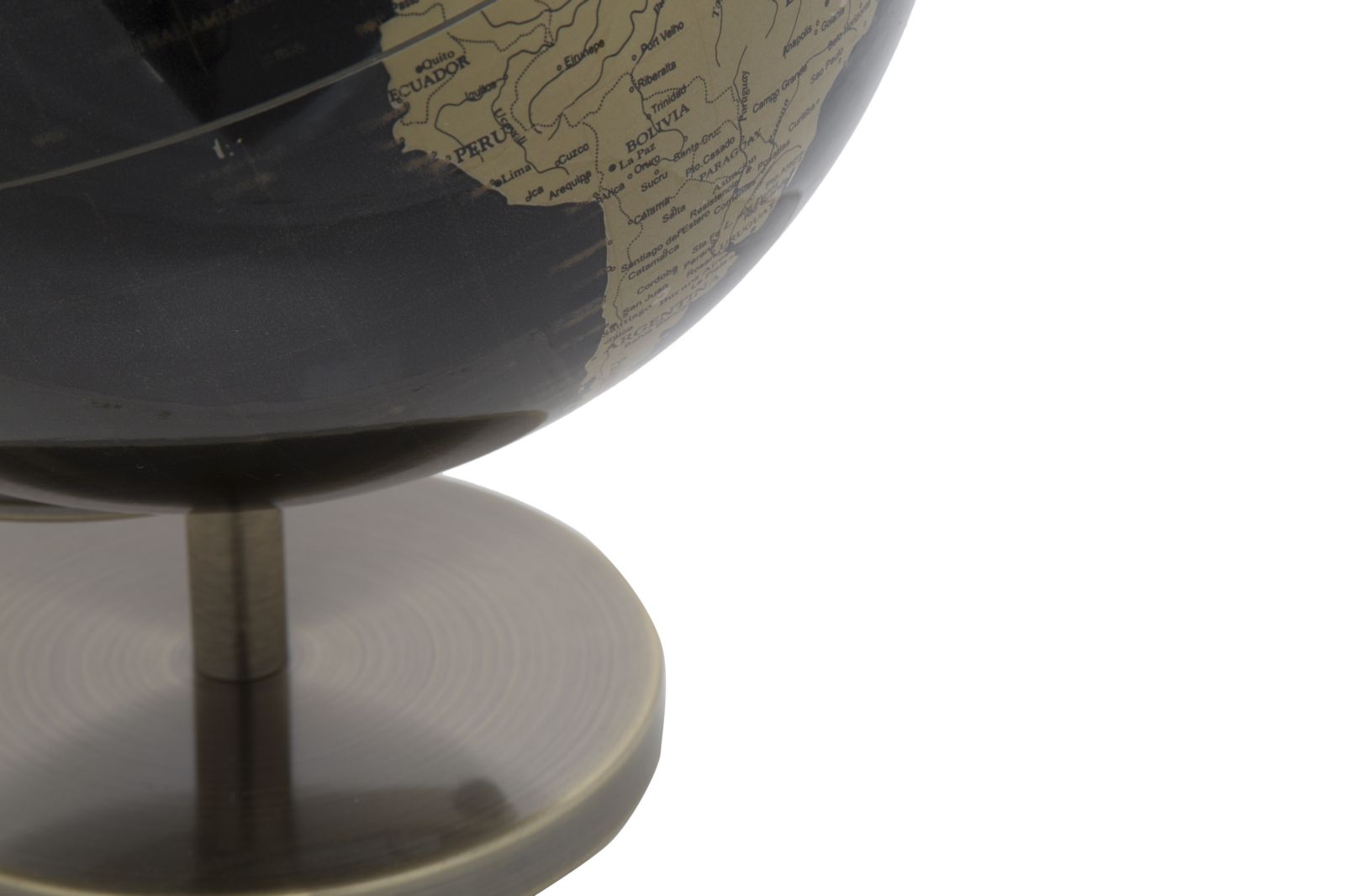 Dekoratívny doplnok Mappamondo Bronze Mauro Ferretti Ø 25×34 cm