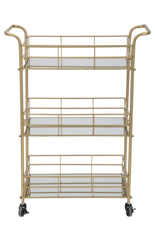 Dekoratívny doplnok Carrello Glam Ret. Mauro Ferretti 60×30,5×80 cm