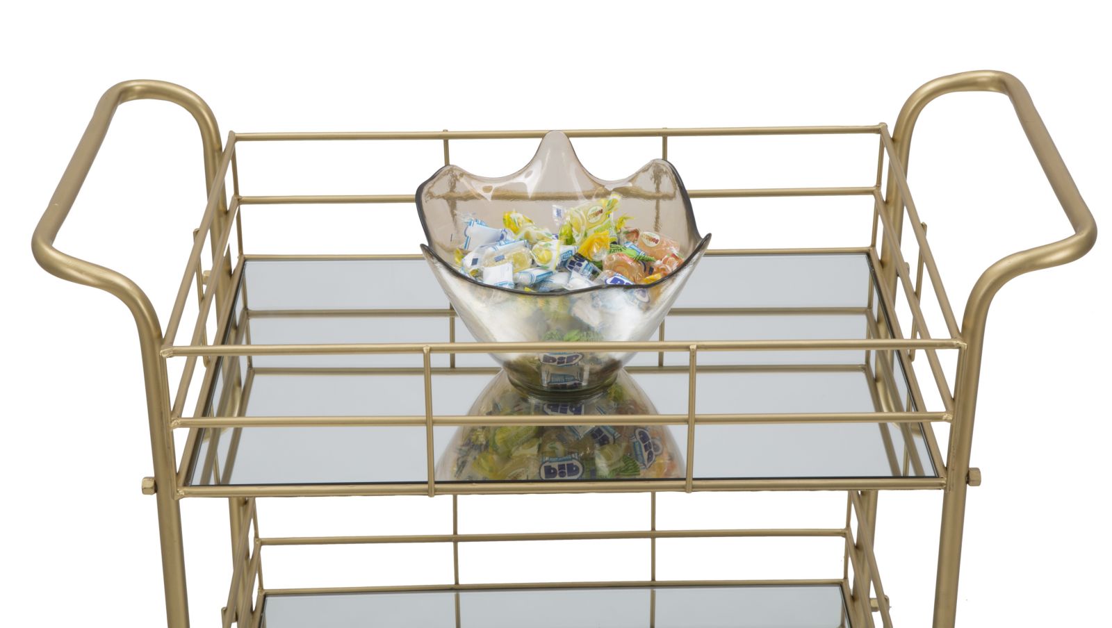 Dekoratívny doplnok Carrello Glam Ret. Mauro Ferretti 60×30,5×80 cm