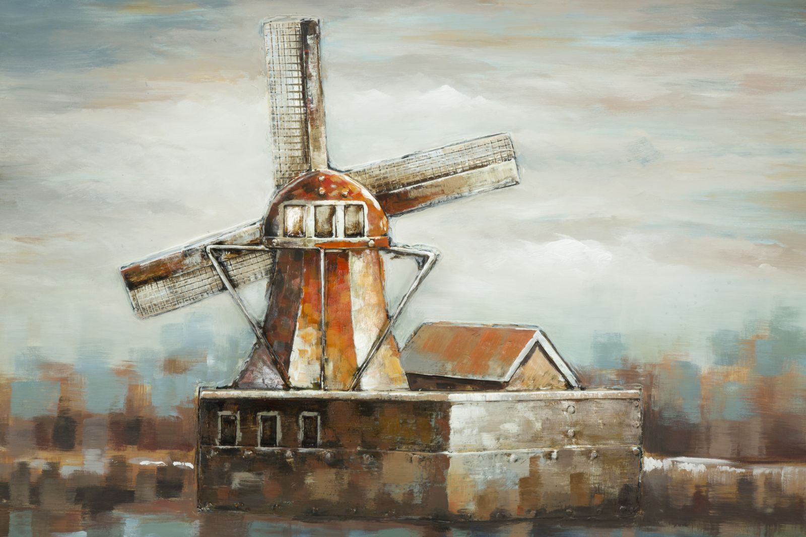 Dekoratívny doplnok Dipinto Su Tela Mauro Ferretti 120×3,7×80 cm