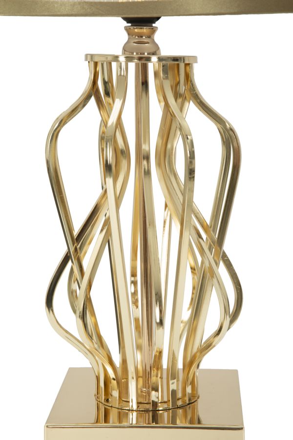Stolová lampa Glam Mauro Ferretti, zlatá