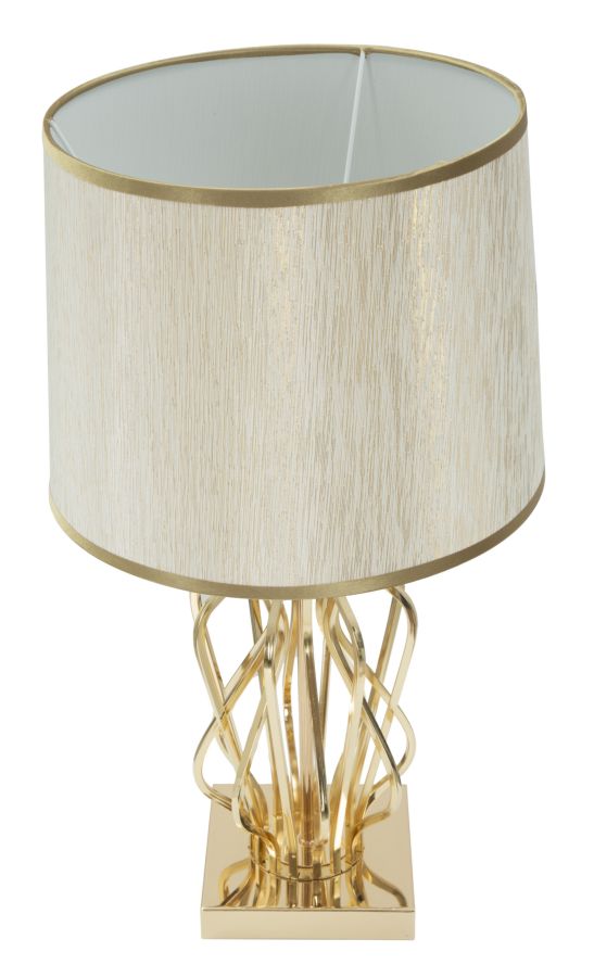 Stolová lampa Glam Mauro Ferretti, zlatá