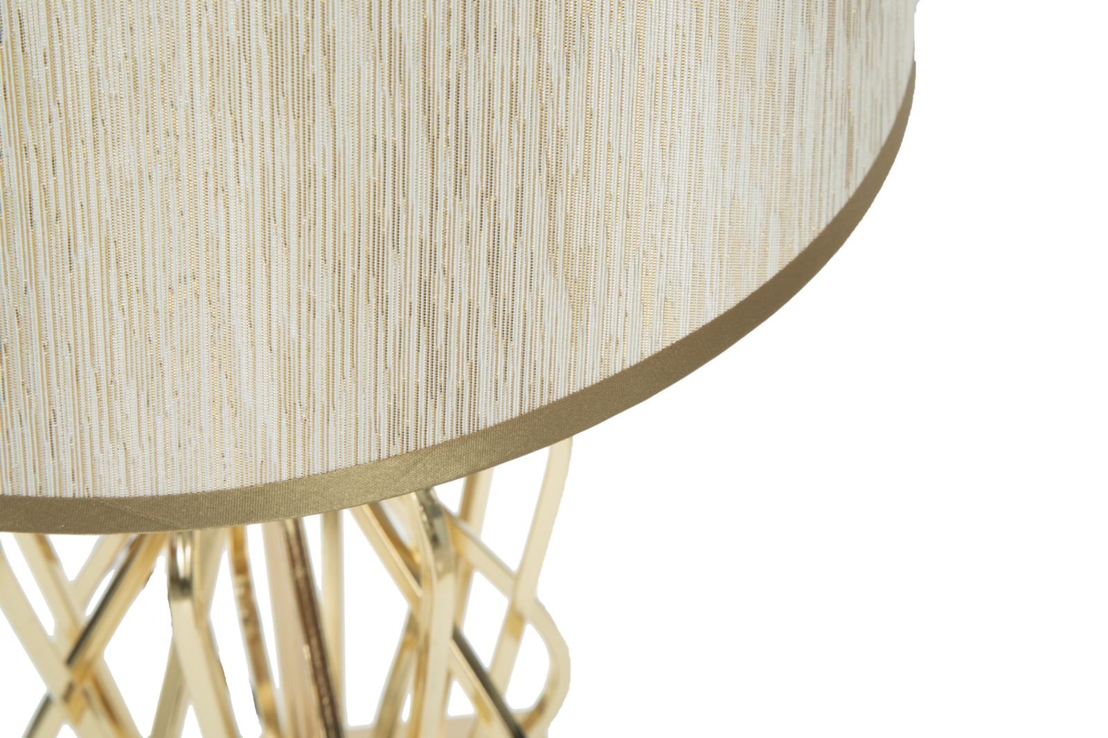 Stolová lampa Glam Mauro Ferretti, zlatá