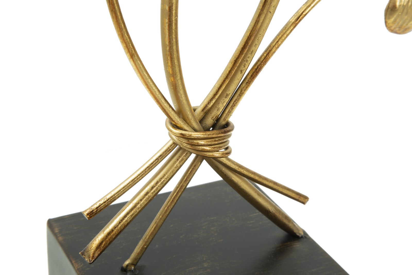 Svietnik P Cand Glam Mauro Ferretti, čierny/zlatý