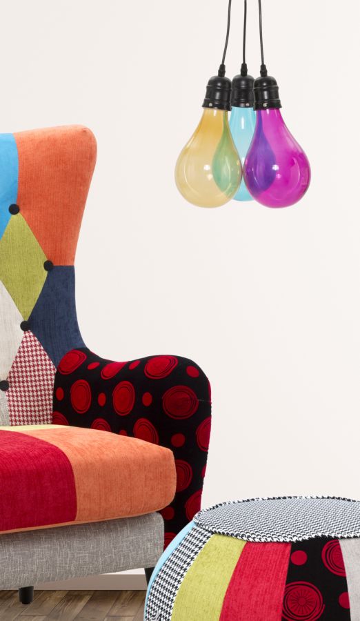 Dizajnová lampa Lampadario Oklahoma Luci Mauro Ferretti, farebná