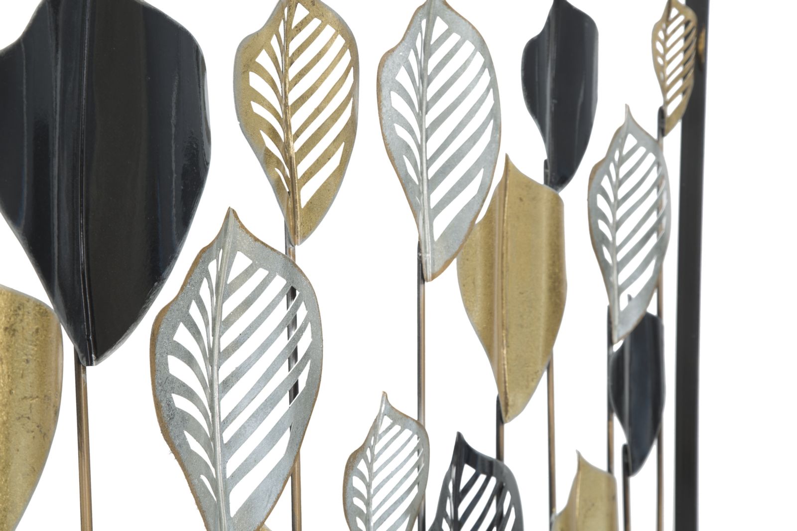 Dekoratívny panel Lex Mauro Ferretti, čierny/zlatý/strieborný