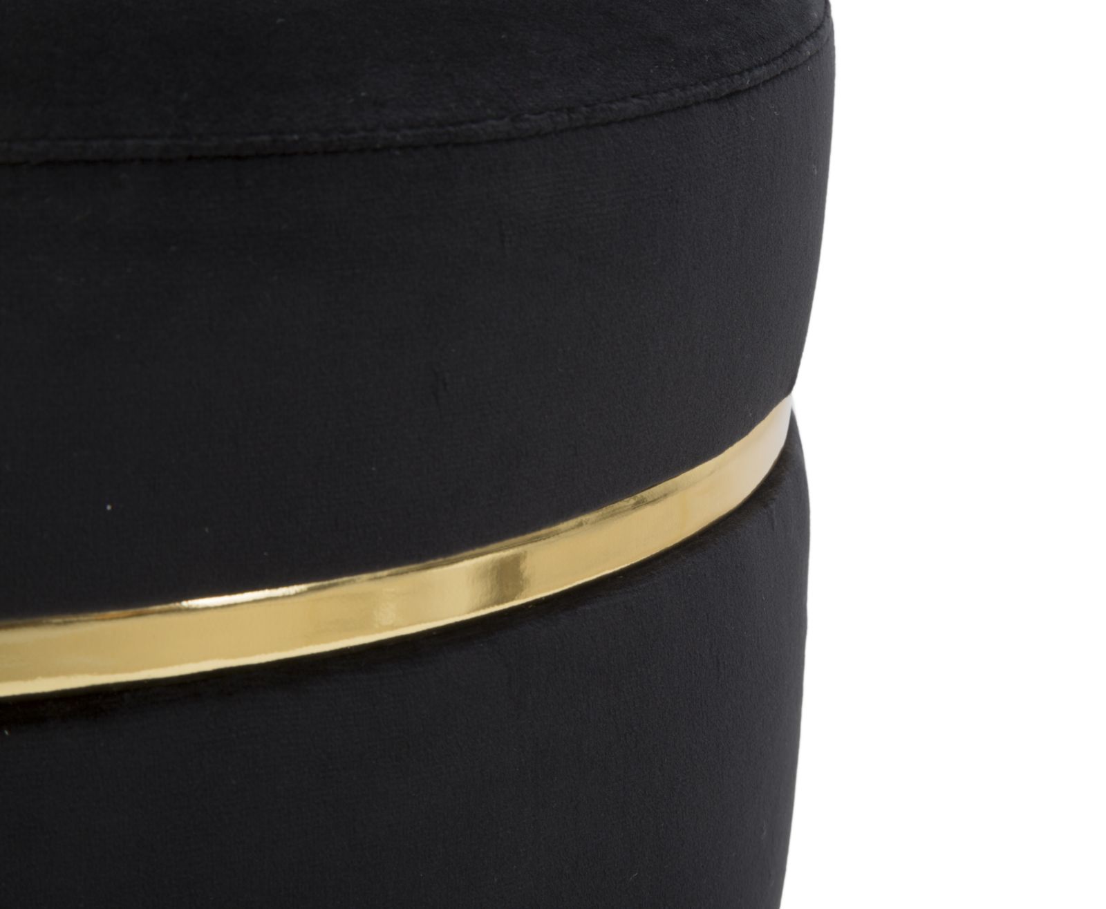 Dekoratívny doplnok Sgabello Paris Nero Mauro Ferretti Ø 35×40,5 cm