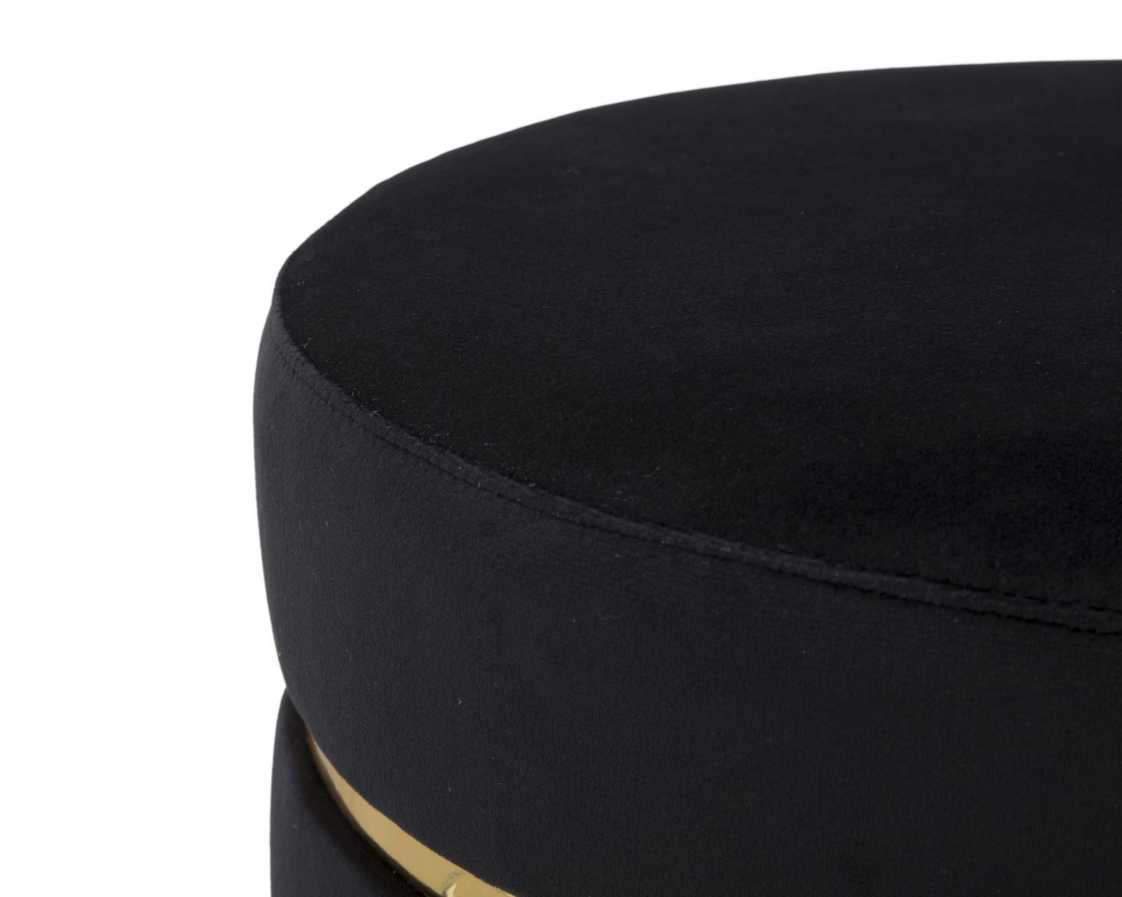 Dekoratívny doplnok Sgabello Paris Nero Mauro Ferretti Ø 35×40,5 cm