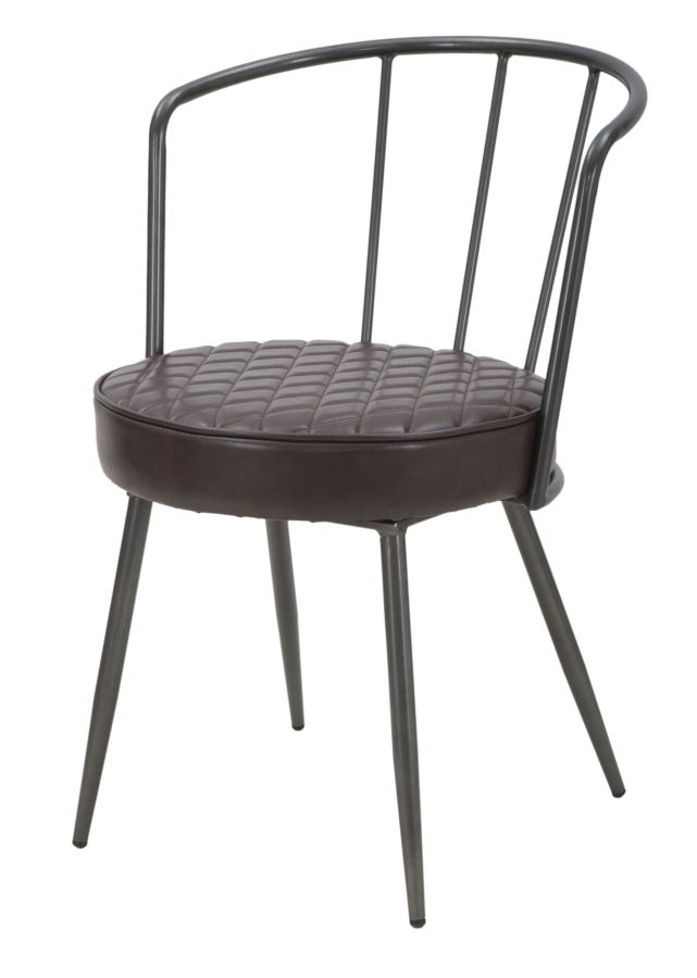 Kreslo Poltrona Iron Line Mauro Ferretti 52×58×75 cm