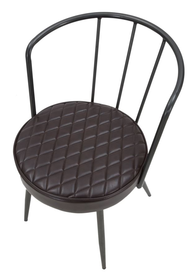 Kreslo Poltrona Iron Line Mauro Ferretti 52×58×75 cm
