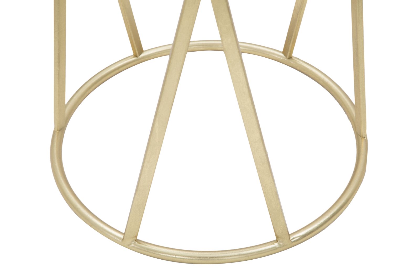 Dekoratívny stolík P Telefono Glam Mauro Ferretti, zlatý/čierny