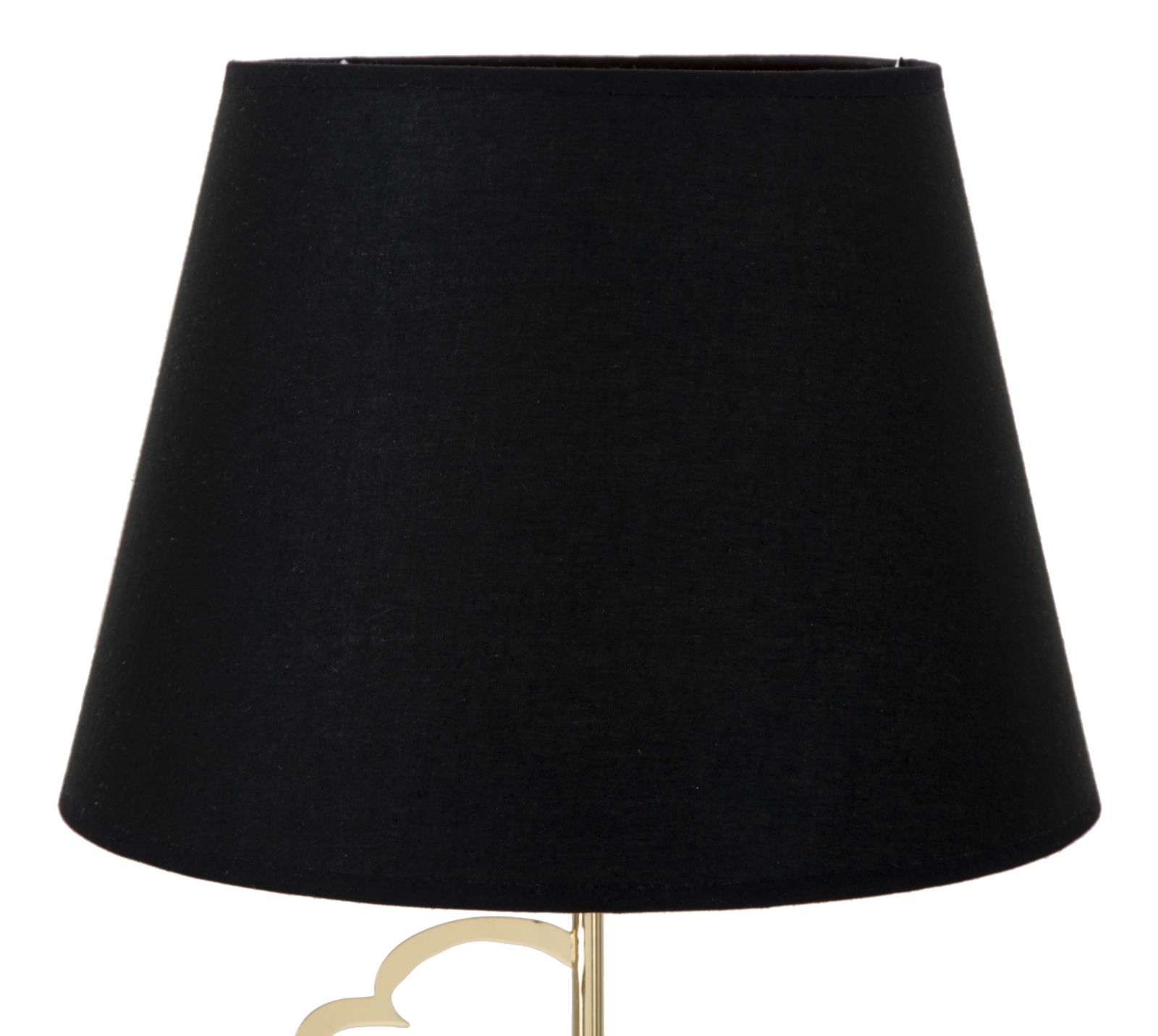 Stolová lampa Glam Hearts Mauro Ferretti, zlatá/čierna