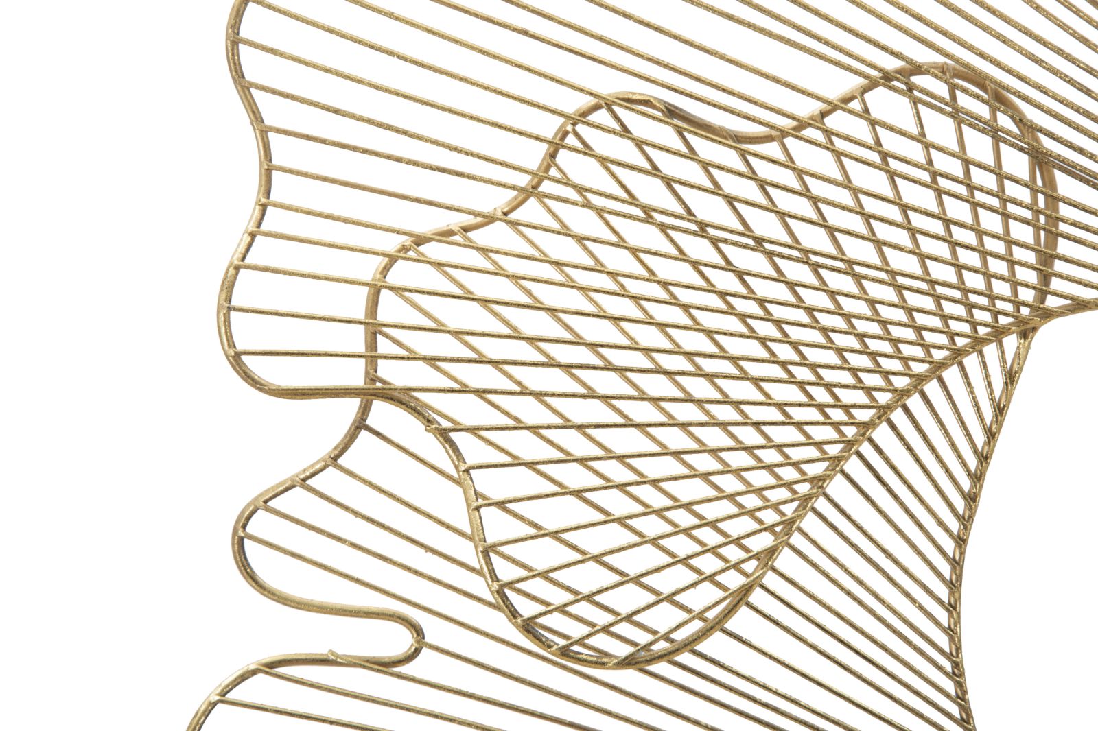 Dekoratívny panel Glam Leaf Mauro Ferretti, zlatý