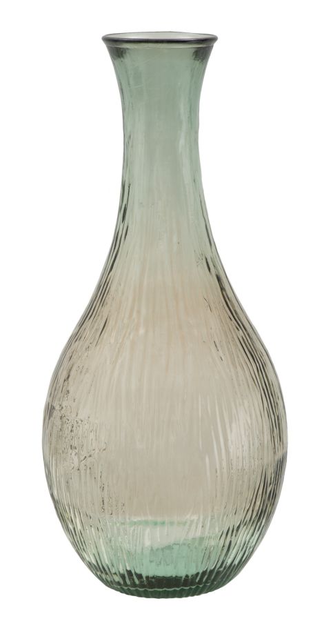 Dekoratívna váza Riciclato Slim Lighty Mauro Ferretti, tyrkysová
