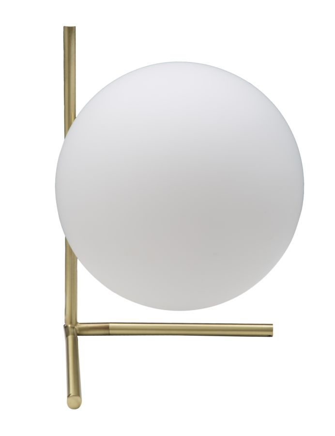Stolová lampa Glamy Low Mauro Ferretti, zlatá