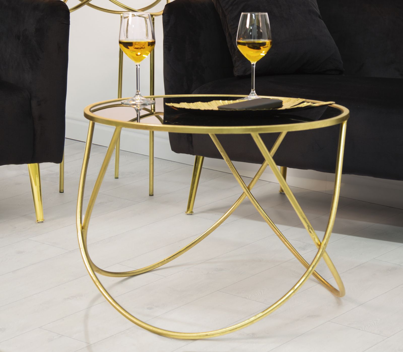 Dekoratívny doplnok Tavolinetto Ring Mauro Ferretti Ø 60×45 cm