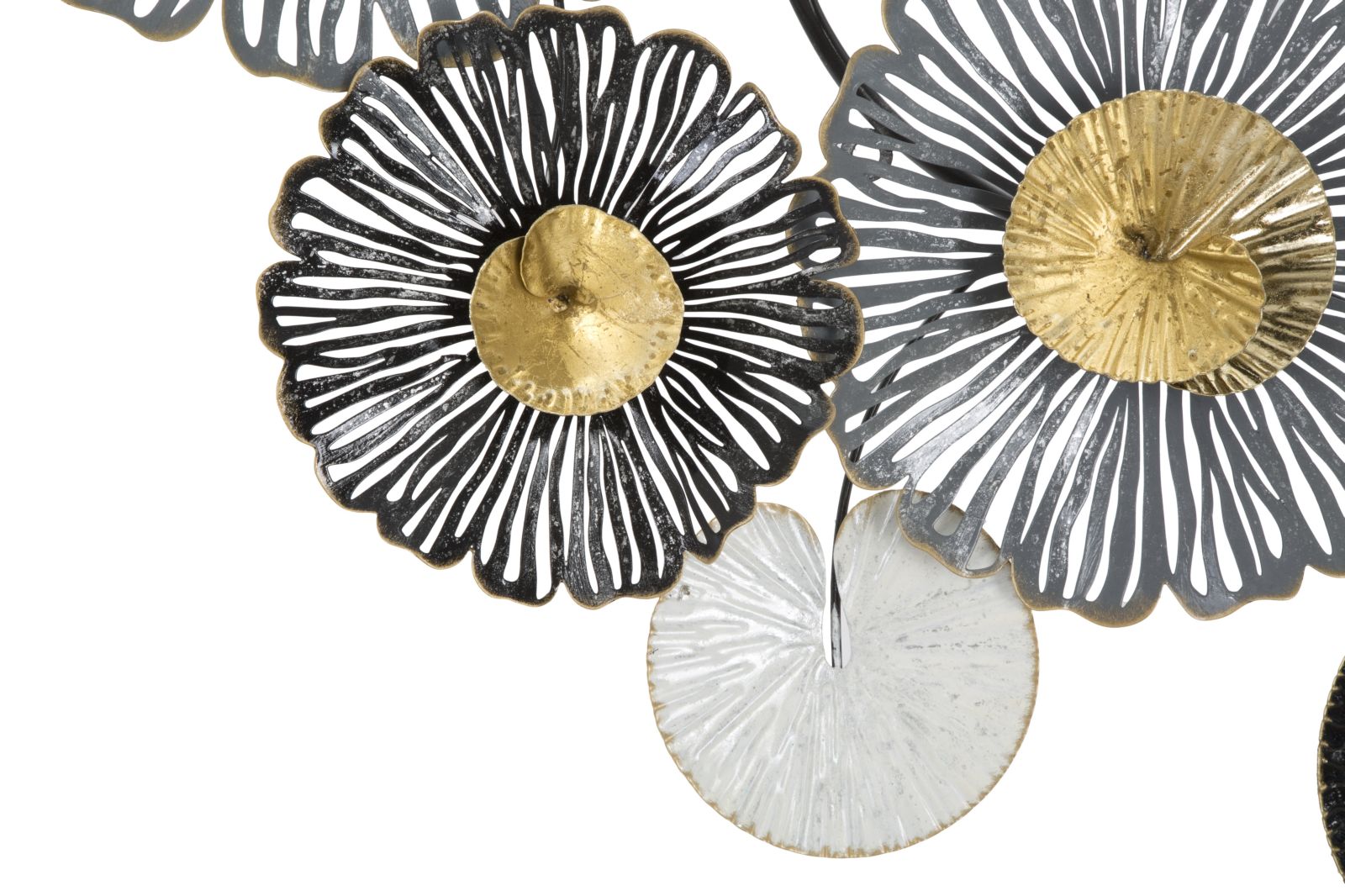 Dekoratívny panel Troby Mauro Ferretti, sivý/zlatý/biely