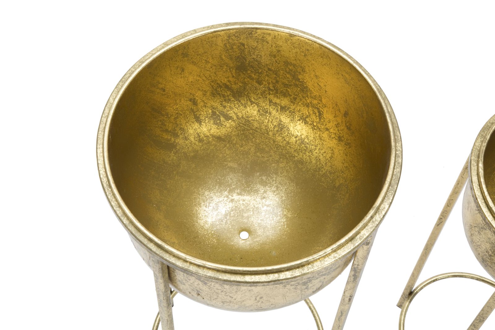 Dekoratívne vázy 2ks P Glam Mauro Ferretti, zlaté