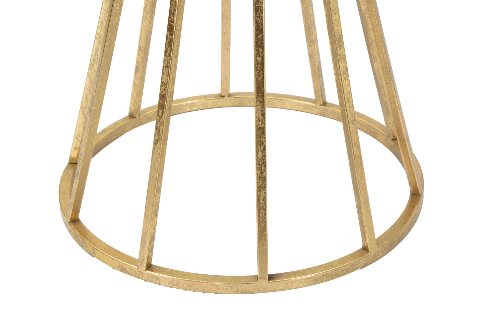 Dekoratívny stolík P Telefono Stick Mauro Ferretti, zlatý