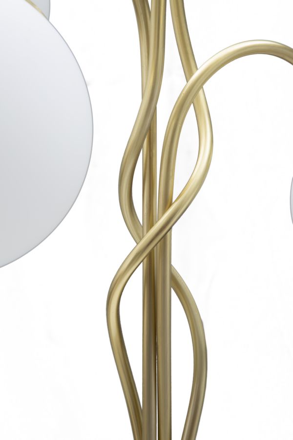 Stolová lampa Glamy Light Mauro Ferretti, zlatá
