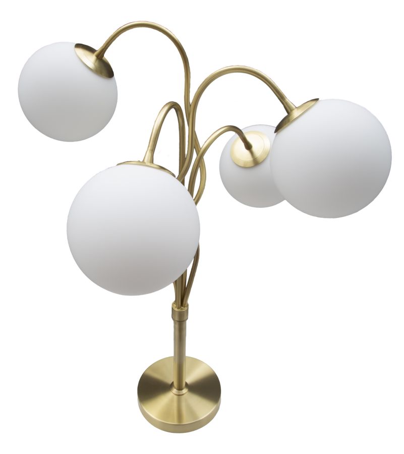 Stolová lampa Glamy Light Mauro Ferretti, zlatá