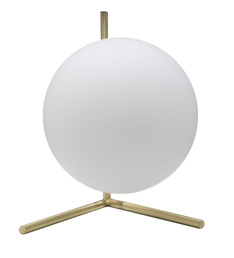 Stolová lampa Glamy Low Mauro Ferretti, zlatá