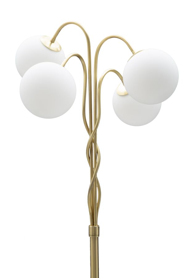 Stojanová lampa Glamy Light Mauro Ferretti, zlatá