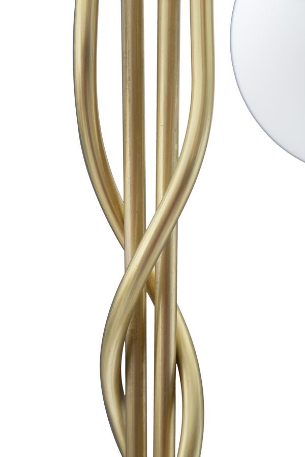 Stojanová lampa Glamy Light Mauro Ferretti, zlatá