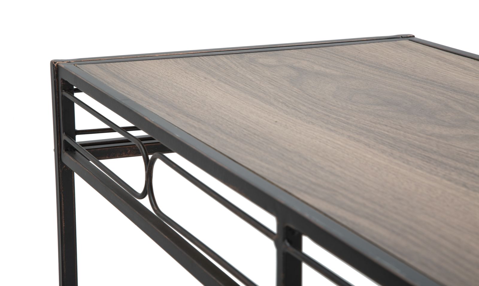 Dekoratívny stolík Console Essential Mauro Ferretti, čierny
