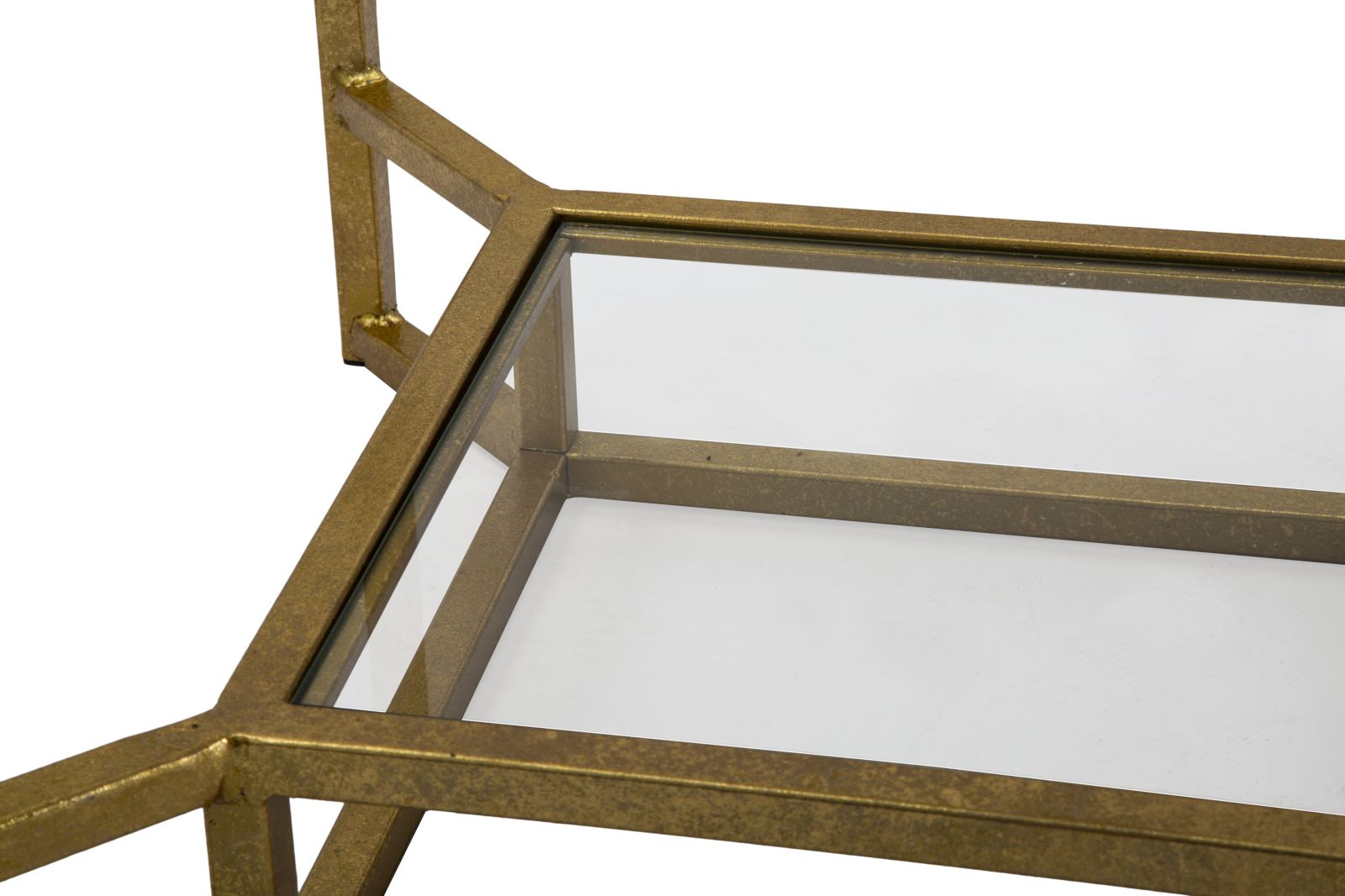 Dekoratívny doplnok Tavolinetto Double Marble Mauro Ferretti 47×47×60 cm