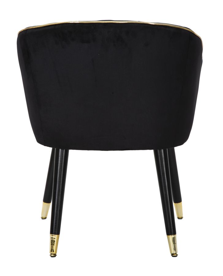 Kreslo Poltrona Paris Nera Mauro Ferretti 62×58×78 cm