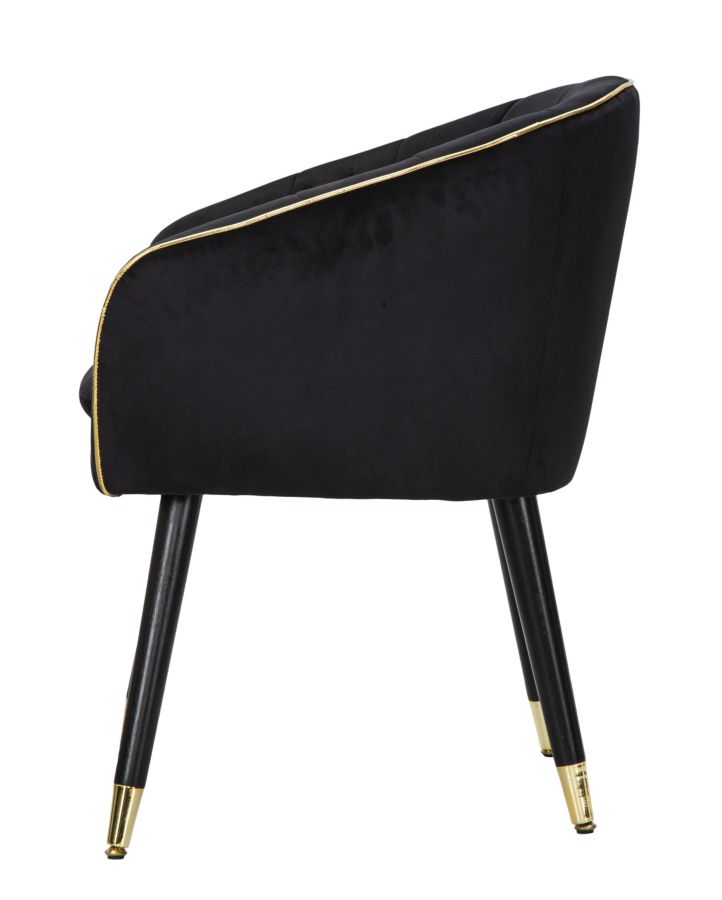 Kreslo Poltrona Paris Nera Mauro Ferretti 62×58×78 cm