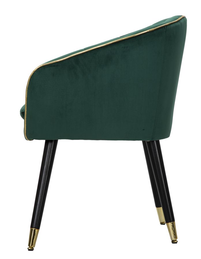 Kreslo Poltrona Paris Verde Mauro Ferretti 62×58×78 cm
