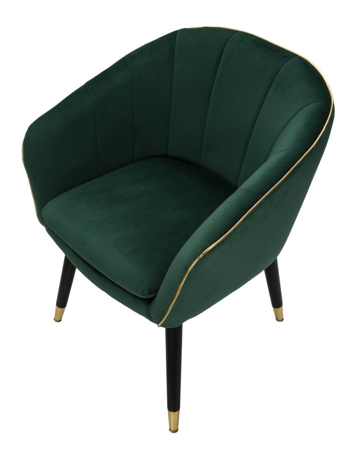 Kreslo Poltrona Paris Verde Mauro Ferretti 62×58×78 cm
