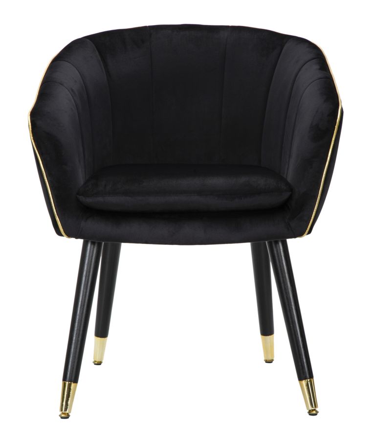 Kreslo Poltrona Paris Nera Mauro Ferretti 62×58×78 cm