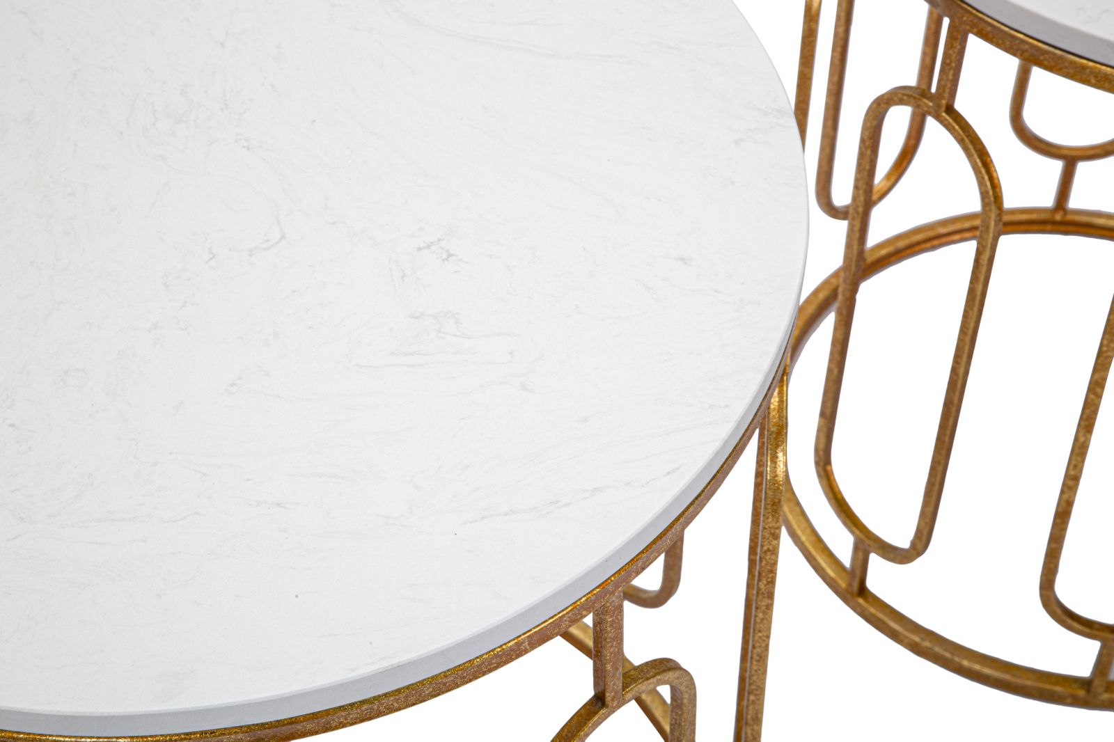 Dekoratívny doplnok Tavolinetti Tory Marble Mauro Ferretti Ø 46×55-39×48 cm