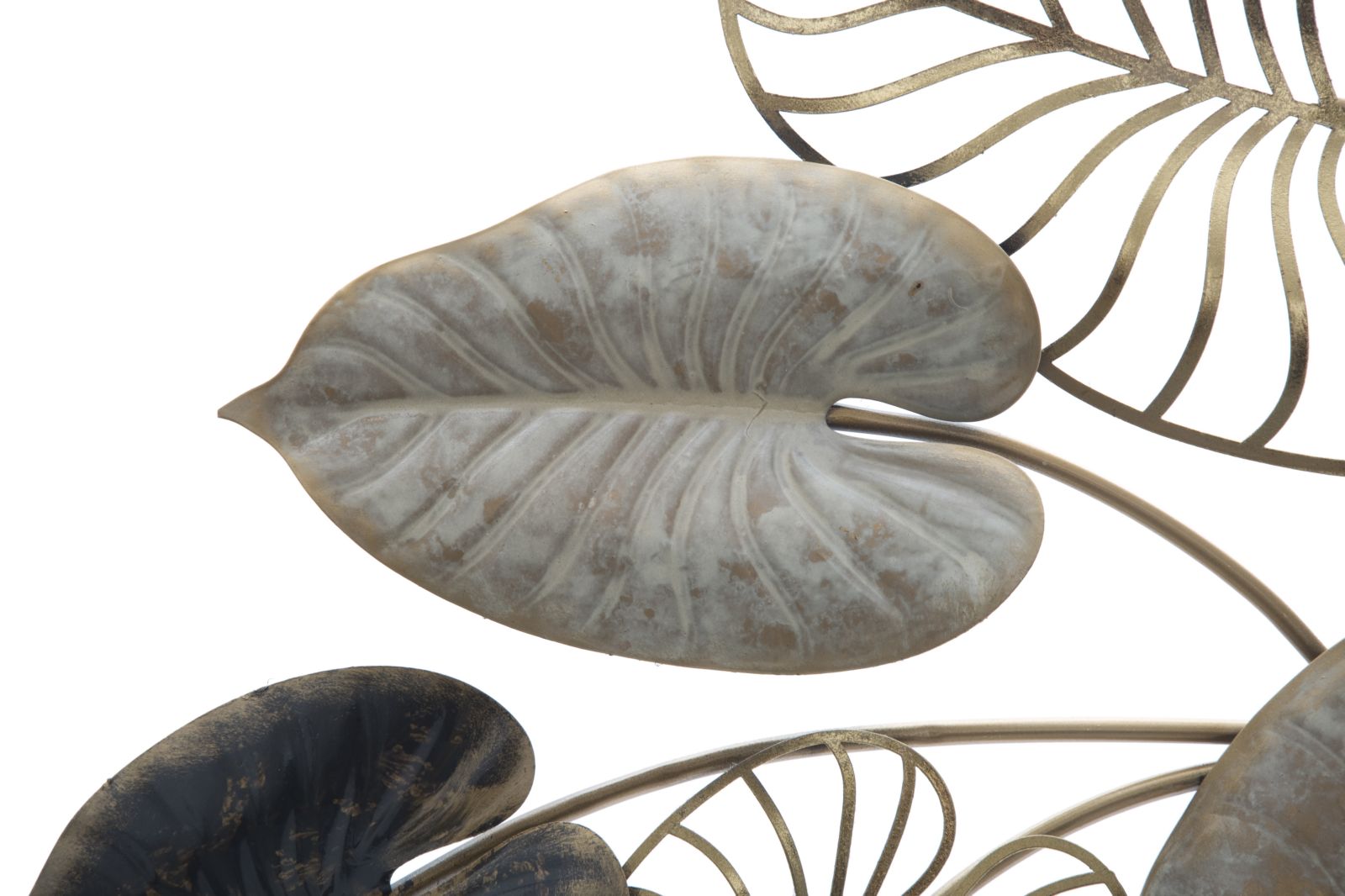 Dekoratívny panel Century Mauro Ferretti, zlatý/sivý