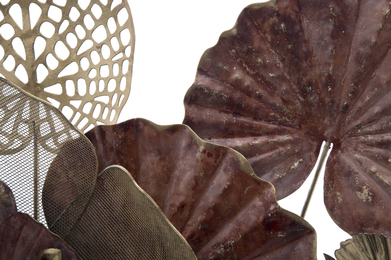 Dekoratívny panel Flowery Mauro Ferretti, zlatý/červený