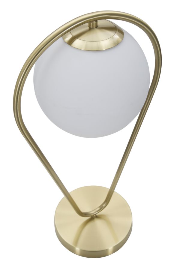 Stolová lampa Glamy Drop Mauro Ferretti, zlatá