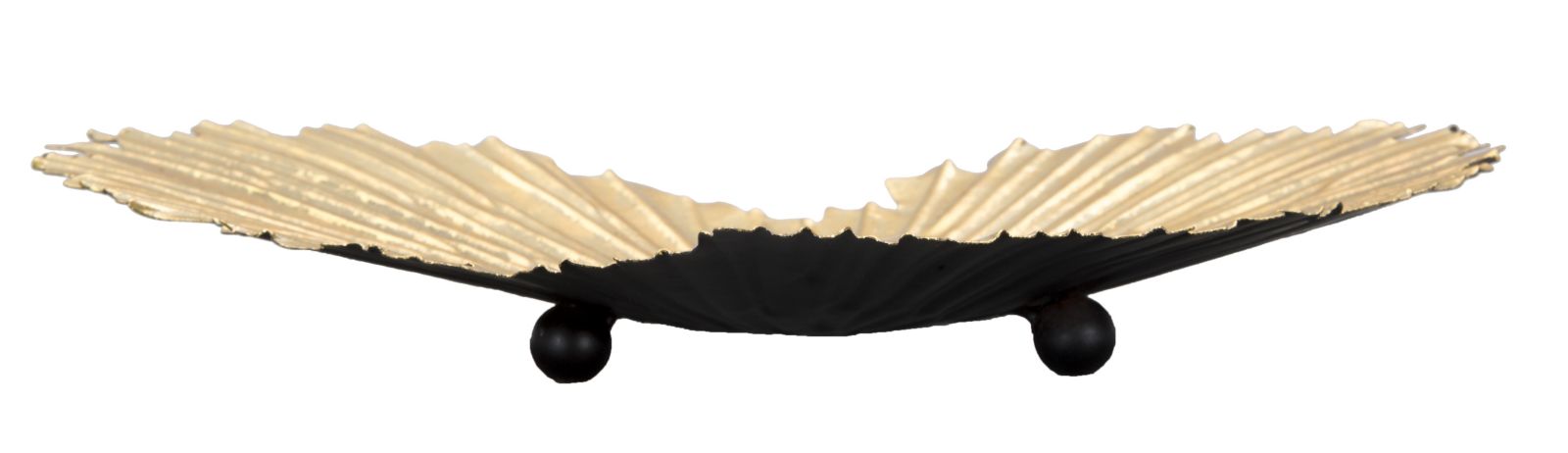 Dekoratívny podnos S Tasche Cuore Mauro Ferretti, zlatý