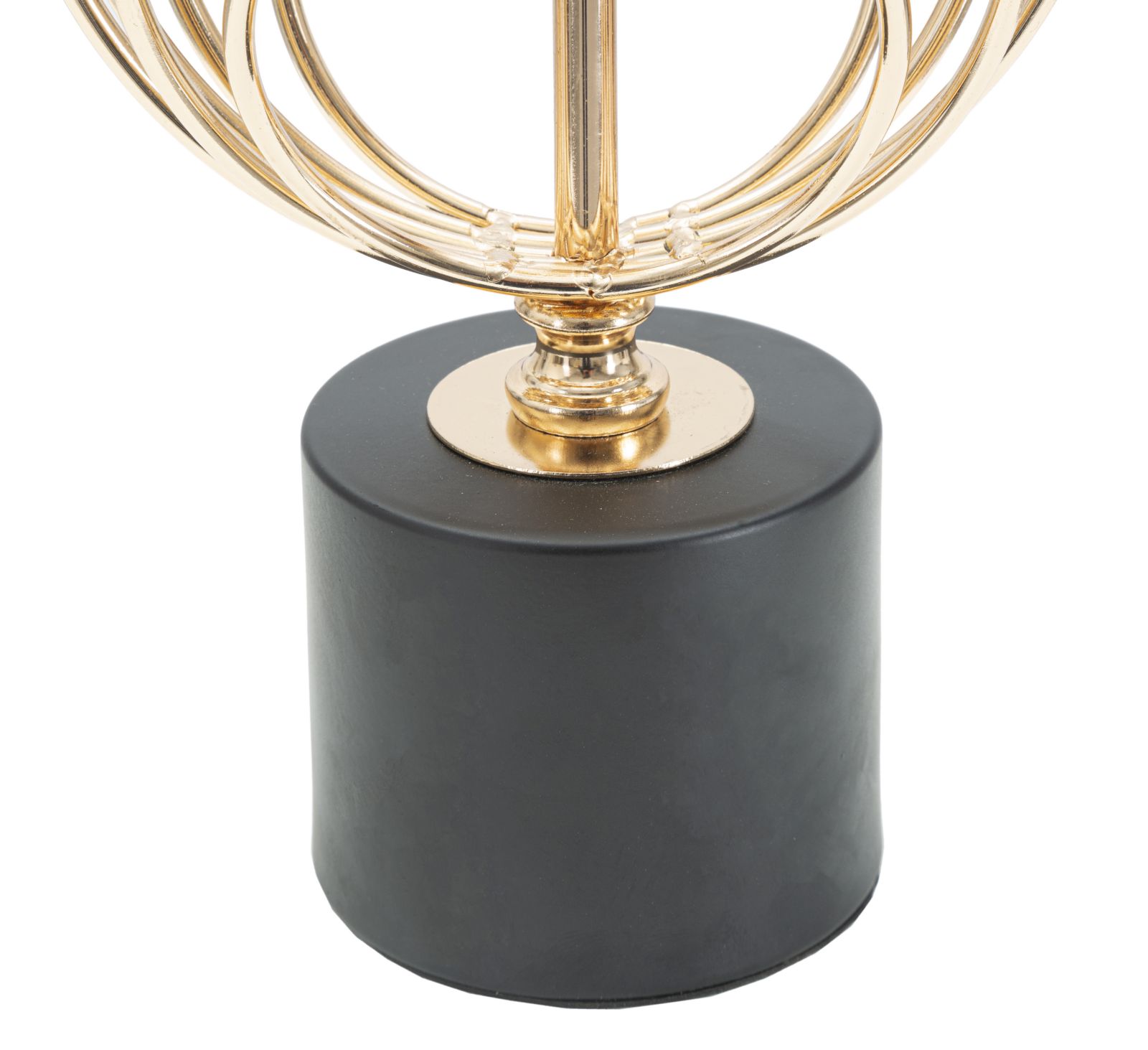 Stolová lampa Circly Mauro Ferretti, čierna/zlatá