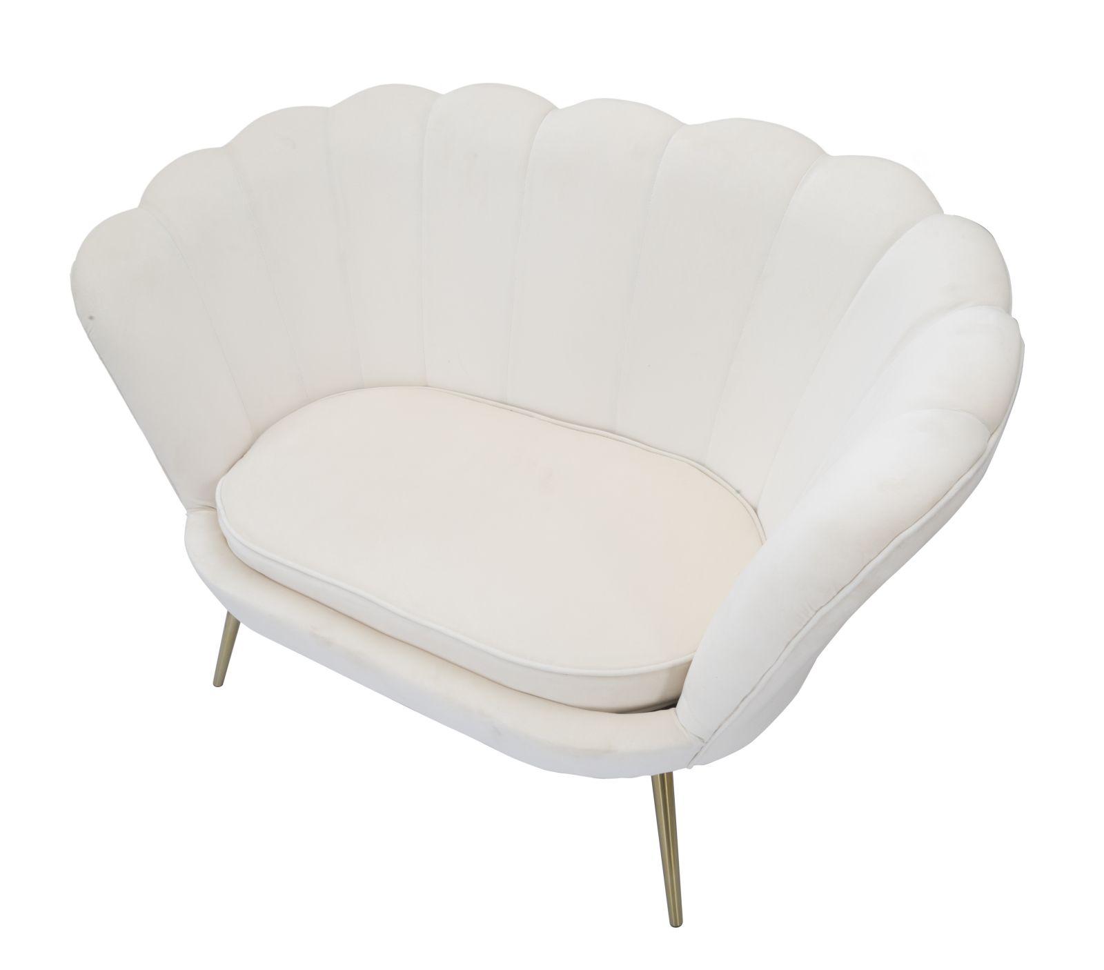 Dekoratívny doplnok Divanetto Vienna Crema Mauro Ferretti 130×74×84 cm