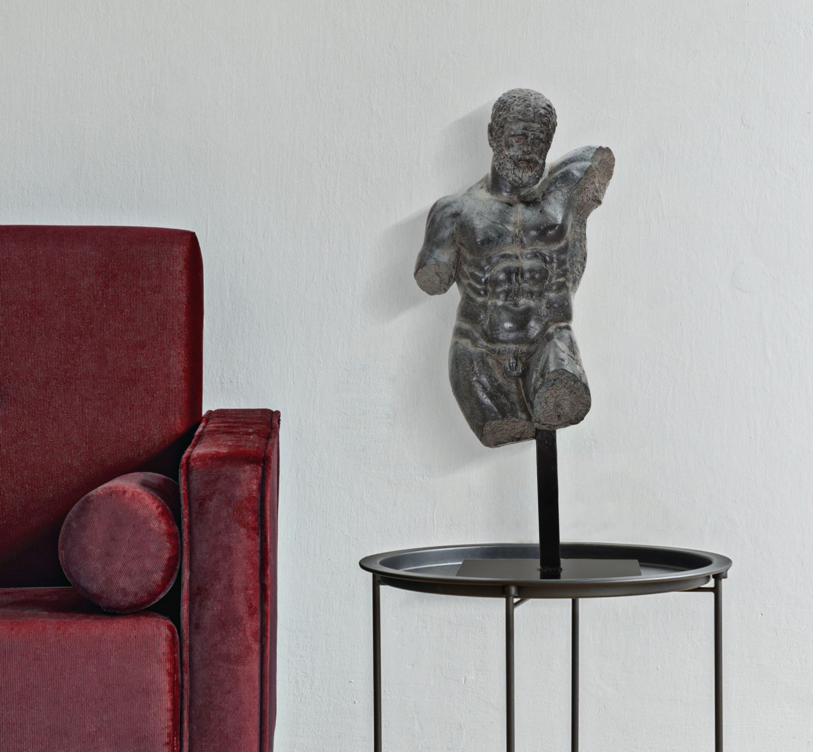 Dekoratívna socha Museum Man Mauro Ferretti, čierna