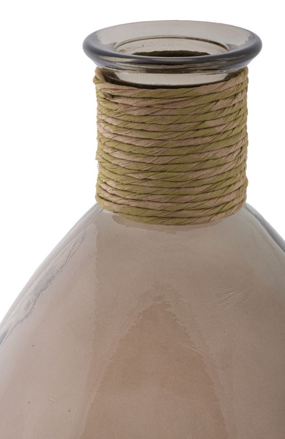 Dekoratívna váza Rope Artemis Riciclato Mauro Ferretti, hnedá