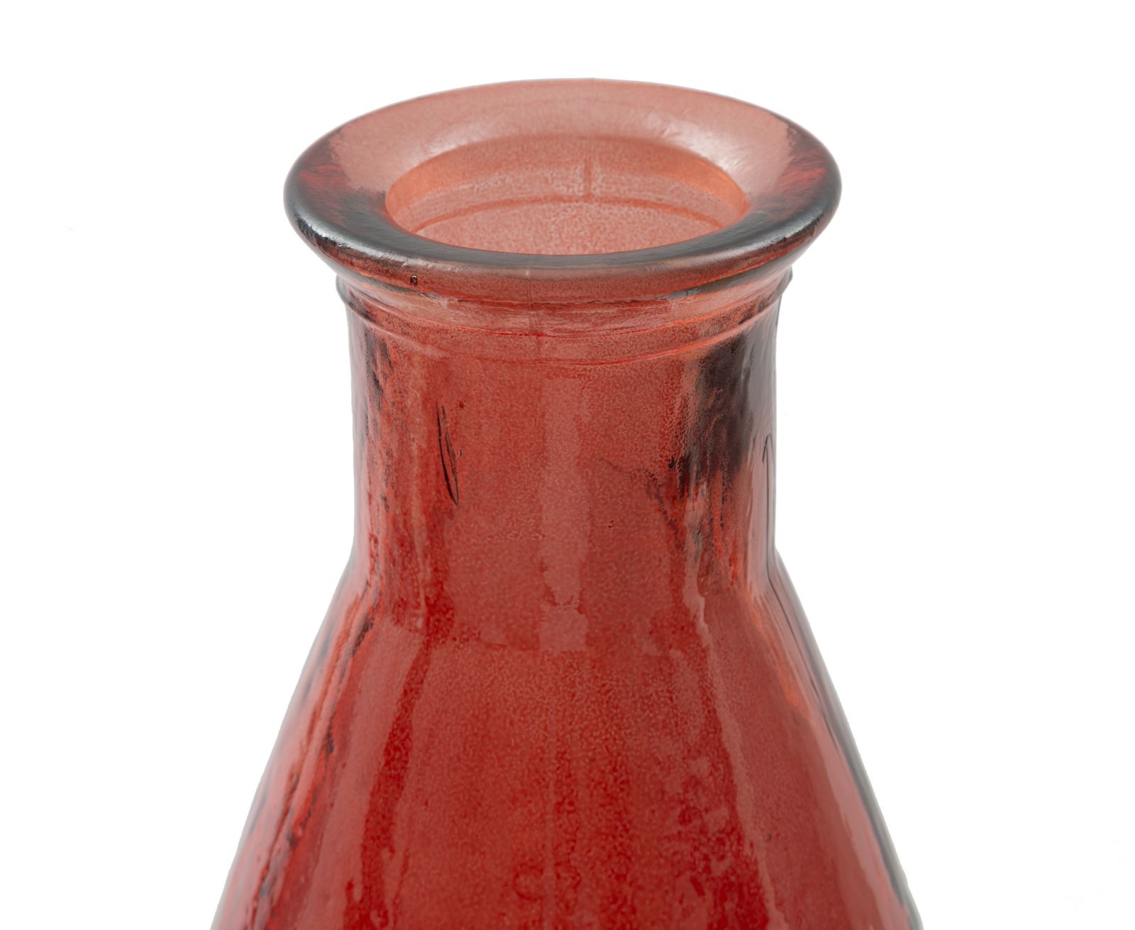 Dekoratívna váza Adobe Riciclato, červená